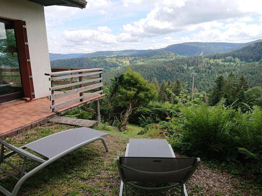 Maison D'Altitude Avec Vue Panoramique A Gérardmer Exterior photo