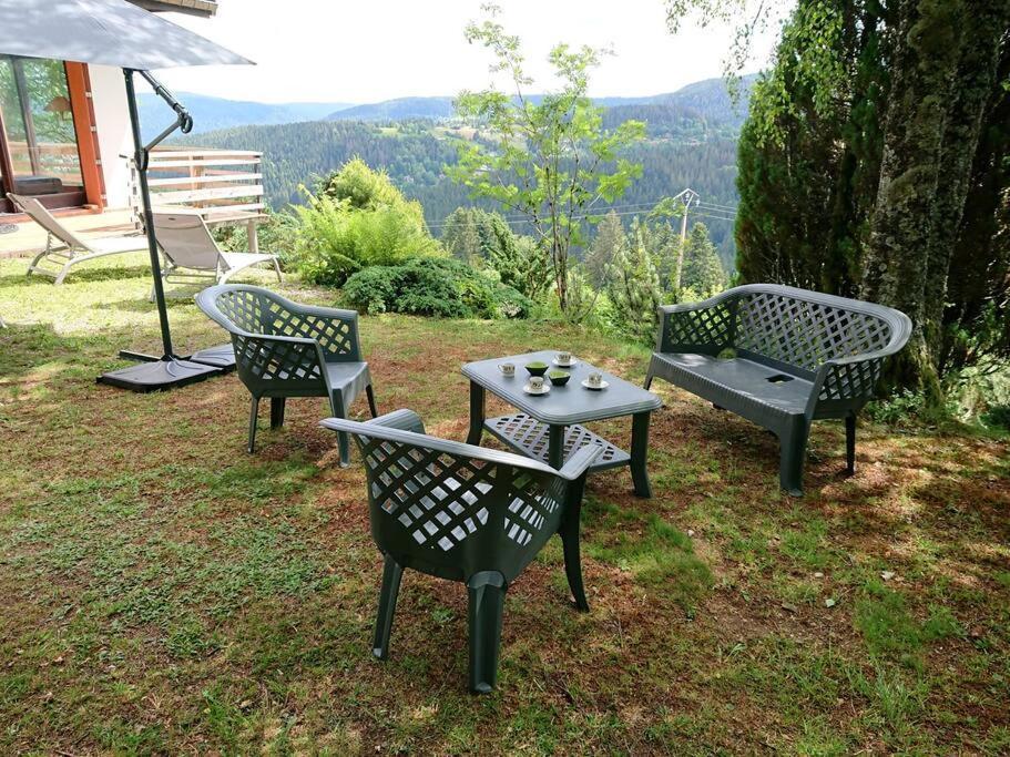 Maison D'Altitude Avec Vue Panoramique A Gérardmer Exterior photo